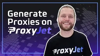 Generating Your Proxy String with ProxyJet