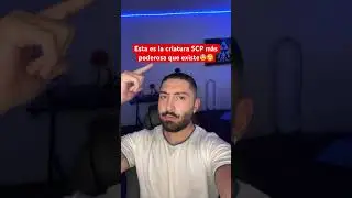 LA CRIATURA SCP M&Aacute;S PODEROSA QUE EXISTE😨☢️ #shorts