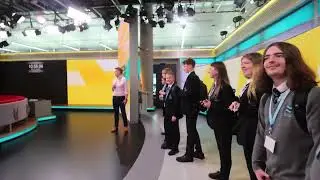 Workington Academy Radio at the BBC! - Media City Visit 2025