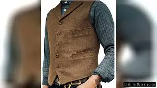 Men's Casual Sleeveless Vest, Slim Fit Waistcoat, Plus Size Outerwear, Trendy Summer Top
