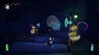 Playing epic Mickey rebrushed