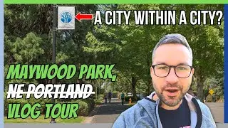 A Small CITY in the Middle of NE Portland? [NE Portland Neighborhood Vlog Tour]