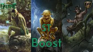 Gwent | ST Boost Deck | Golden Nekker & Aglaïs