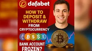 CRYPTOCURRENCY DEPOSIT and WITHDRAWAL ON DAFABET | EARN MONEY | DEPOSIT ISSUE | WITHDRAWAL ISSUE
