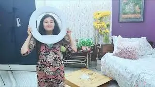 How to use Digitek LED Ring Light | Digitek-DRL 18HC . Syvo Tripod and Qolic Tripod