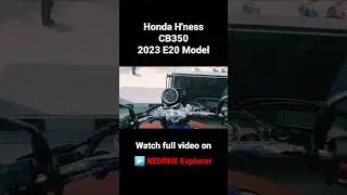 New Honda H'ness cb350 E20 model #honda #highness #like  #viral #shorts #subscribe #redlineexplorer