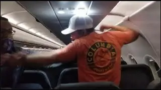 Belligerent Passenger Acts Out And Gets Taped To His Seat | In-Flight Reality Check