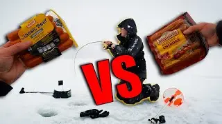 Cheddar Brats Vs. Hot-Dogs Vs. LIVE BAIT (Underwater Footage)