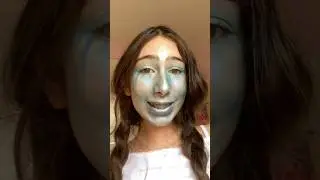 SMURF #makeup #preshowermakeup #funnyclips #funny #lol #meme