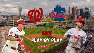Nationals @ Phillies | 8/23/2025 LIVE Play by Play and Reaction