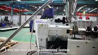 2023062 Kitech Machinery PVC die face cutting pelletizing system