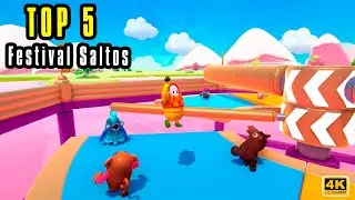 Fall Guys - Top 5 Festival de Saltos (Jump Showdown)