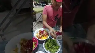 Healthy salad from the book of recipes #food #salad #healthyfood #healthy