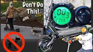 Dualtron MiniMotors Kaboo Mantis Best Gears Accessories to Own For Your Electric Scooter