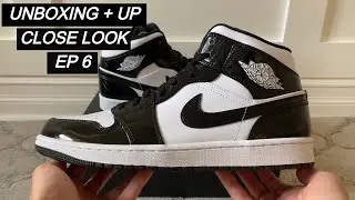 Unboxing Jordan 1 Mid Carbon Fiber All-Star (2021) + Up Close Look - Unboxing + Up Close Look - Ep 6