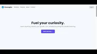 KnowSpire: Gamifying My Learning Journey | FusionHacks