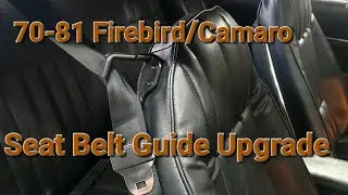 Firebird and Camaro Selt Belt Guide Upgrade 70-81