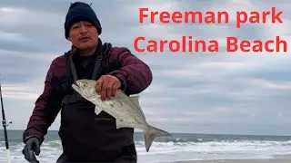 Campamento , pesca   Y supervivencia en                                 Freeman Park Carolina Beach