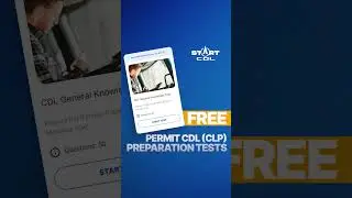 Prepare for the Permit CDL exam FOR FREE #cdlschool #cdlhelp