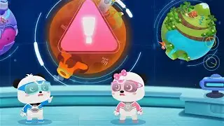 Dinosaur Rescue Team - Build a Dinosaur Paradise And Take Care Of Them - Babybus Game Video