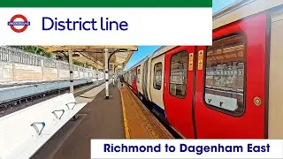Richmond to Dagenham East | District Line Journey