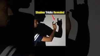 🤯Hand Shadow Magic Revealed😱 #shorts #magic #reveal