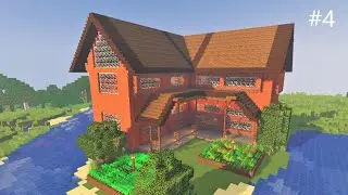 How To Build A Starter House In Minecraft/Starter House #4