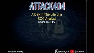A Day in The Life of a SOC Analyst