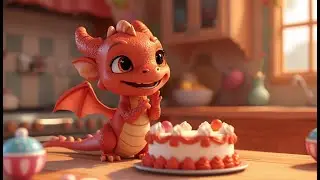 Dragon&rsquo;s Chocolate Cake 🐉🍫 | Fun Baking Rhyme for Kids | Nursery Rhymes & Songs for Children