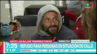 Refugio para personas en situación de calle  - Telefe Rosario