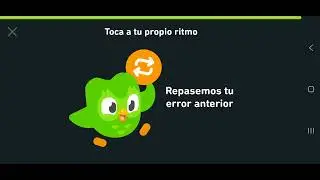 Yo aprendiendo Duolingo por 24 horas cuando est&aacute; app