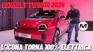 RENAULT TWINGO 2026 | Il ritorno dell'iconica citycar, ora 100% elettrica
