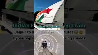 India's First Hyperloop Train #short #shorts #viralvideo #viralshort #viralshorts #train #india