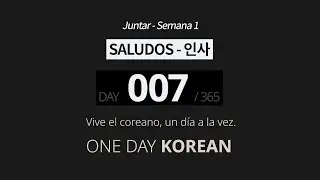 One Day Korean | Day 6 | Tu turno - Saludos | Slow Korean Listening & Speaking Practice