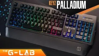 [ES] THE G-LAB Keyz PALLADIUM - Teclado Gaming de Alto Rendimiento y Asequible