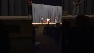 Enter Sandman by Metallica at high school talent show 