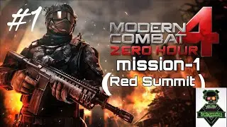 MODERN COMBACT 4 : Zero Hour Mission-1(Red Summit)