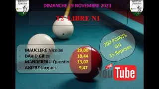 LBCVL - T2 Libre N1 du 19 Novembre 2023   David - Anière