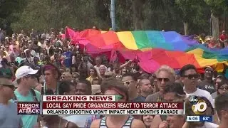 Local gay pride organizers react to terror attack