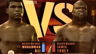 Muhammad Ali vs James Toney FULL FIGHT | Fight Night Round 3 AI Simulation Gameplay (CPU vs CPU)