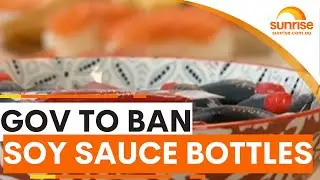 South Australian government to ban fish-shaped soy sauce containers in world first move | Sunrise