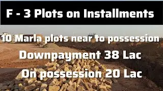 🔥 F-3 Block New Deal | 10 Marla Open Transfer Plots | Downpayment 38 Lac | Phase 8 Bahria Town