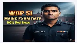 WBP SI Mains Exam:পরীক্ষার আগে নতুন ঝামেলা! সব পরীক্ষার্থী সাবধান! ⚠️#wbp#wbpsi