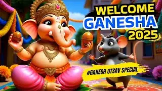 Ganesh Utsav 2025 Song for Kids | Ganpati Bappa Morya Special 🎶🎉