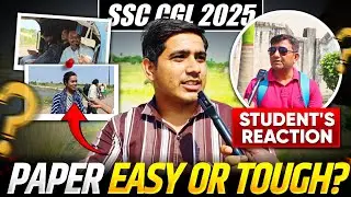 SSC CGL 2025 Exam Review🔥 | 13 September 1st Shift | Students&rsquo; Reaction & Experience | SSC Factory 