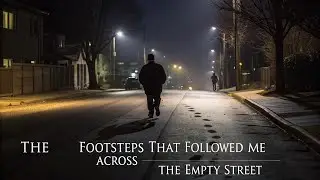 The Footsteps That Followed Me Across the Empty Street &ndash; A Chilling Night Story&lrm;⁨@hiddenpages-r7e⁩&nbsp; 