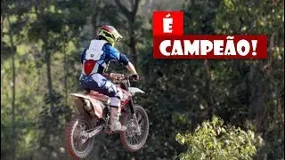 Fui campe&atilde;o de CRF230 no meio das importadas!
