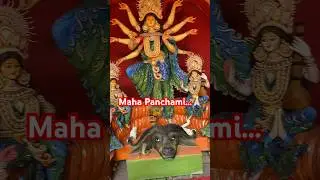 Shubho Maha Panchami🙏🏻❤️🙏🏻 #trendingshorts #durgapujapandal2023 #som007vlogs #shorts