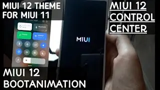 MIUI 12 THEME FOR ANY REDMI DEVICE|Ft. REDMI Y2 | MIUI 12 BOOTANIMATION |