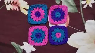 Granny square ⬜ 👝 pouche